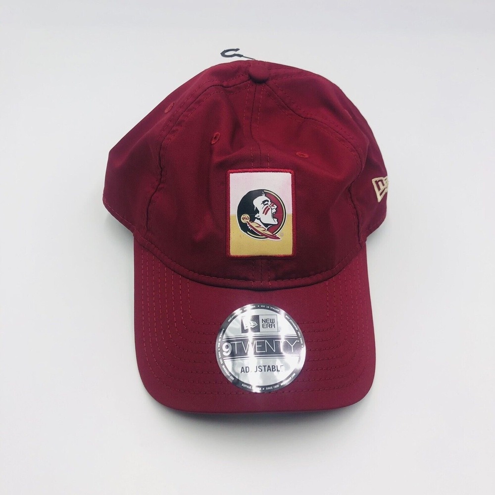 New Era 9TWENTY Florida State Seminoles Hat Garnet Red‎ Adjustable Cap 60142727